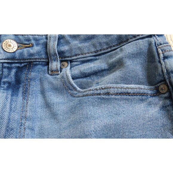 American Eagle Mom jeans with distressed embroidered R pocket  Size S **read - Picture 5 of 10